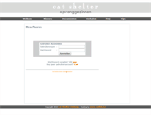 Tablet Screenshot of gezinnen.catshelter.be
